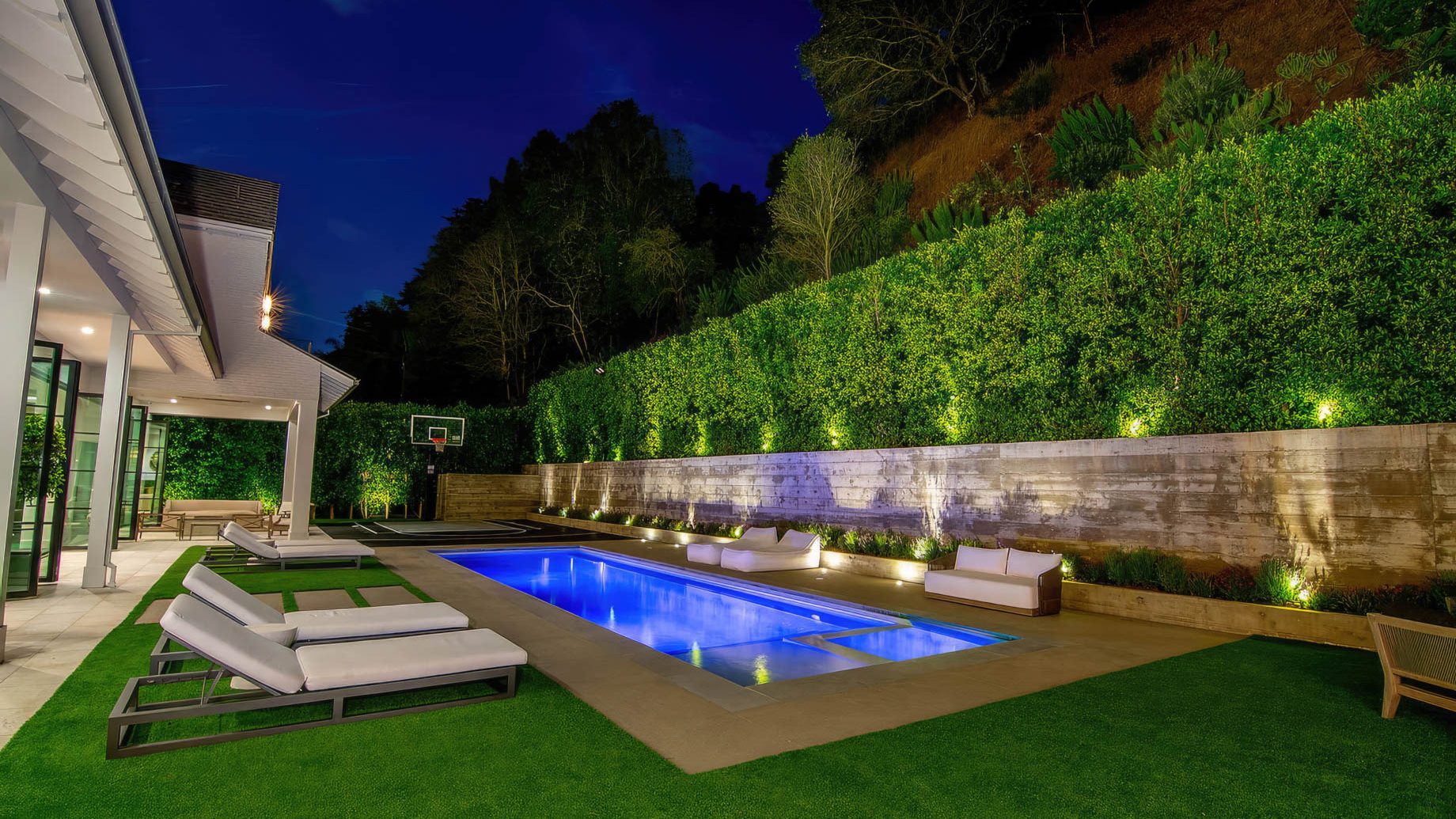 Chandler Parsons Memphis Grizzlies Former Bel-Air Home – Los Angeles, CA, USA 🇺🇸