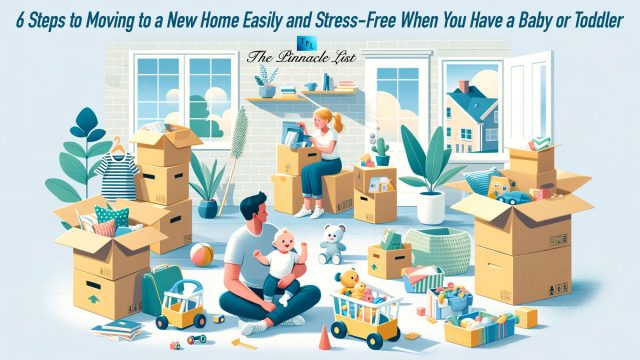 6 Steps to Moving to a New Home Easily and Stress-Free When You Have a Baby or Toddler