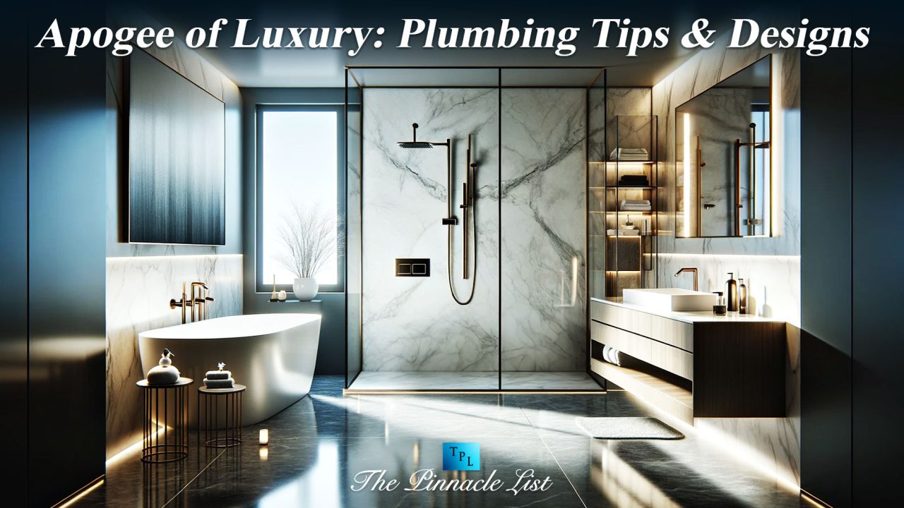 Apogee of Luxury: Plumbing Tips & Designs