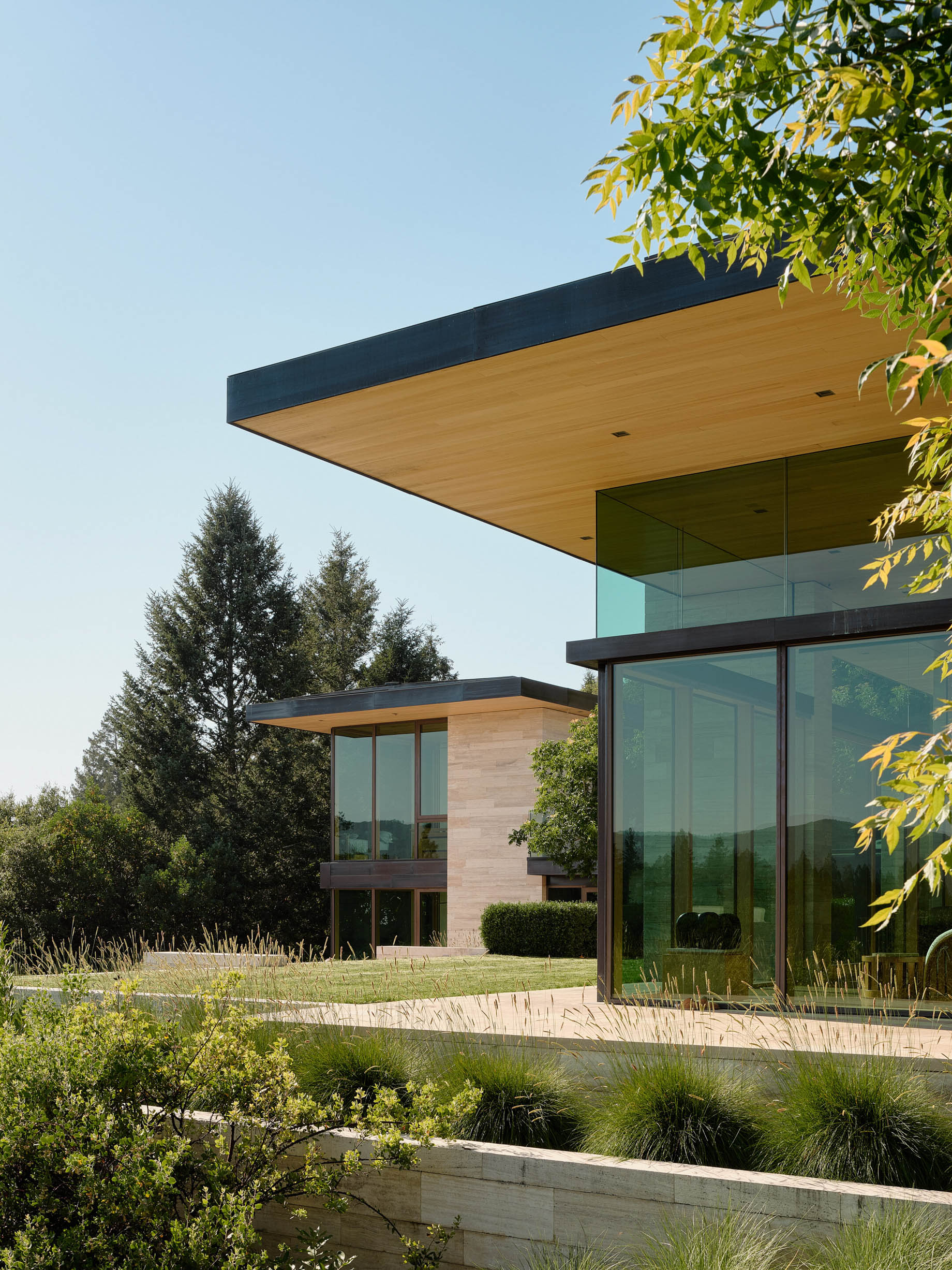 Bidendum Contemporary Pavilion Residence – Rock Rd, St Helena, CA, USA – 11
