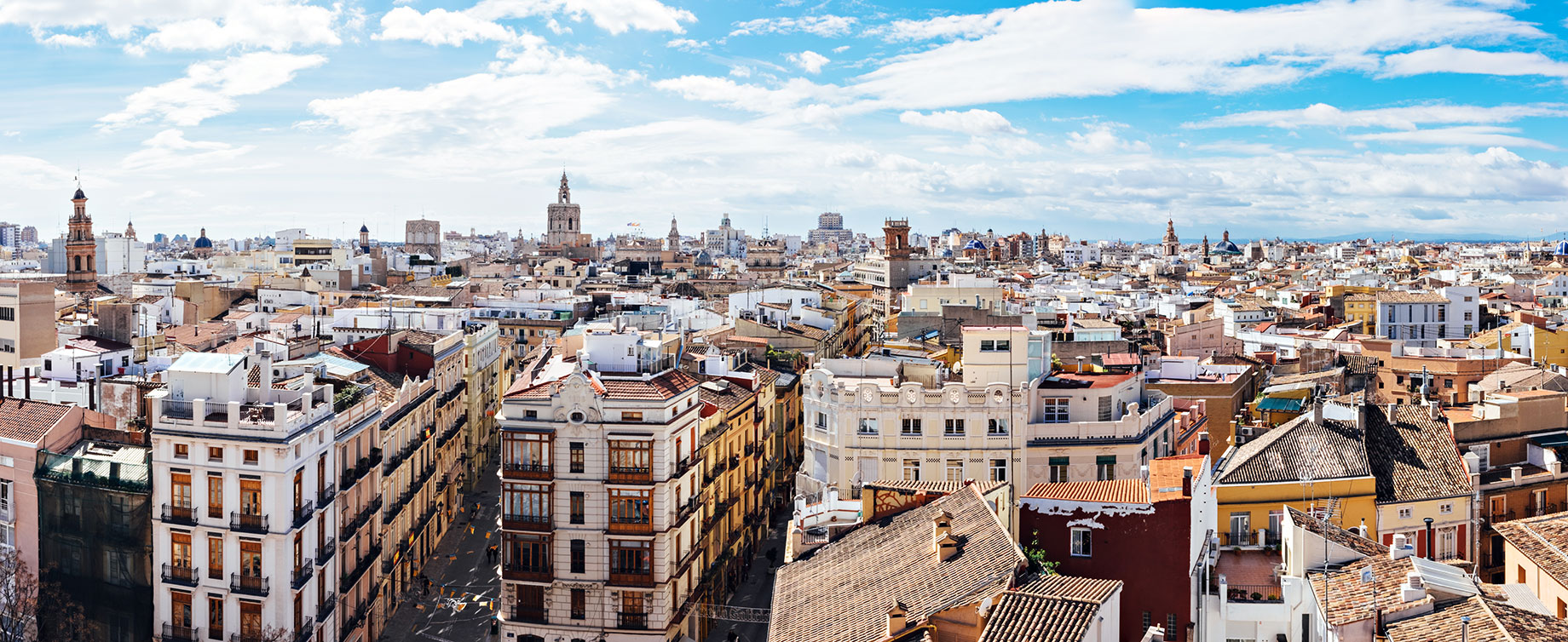 Historical City Center of Valencia, Spain