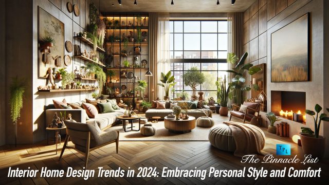 Interior Home Design Trends in 2024: Embracing Personal Style and Comfort