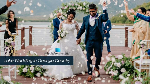 Lake Wedding in Georgia Country