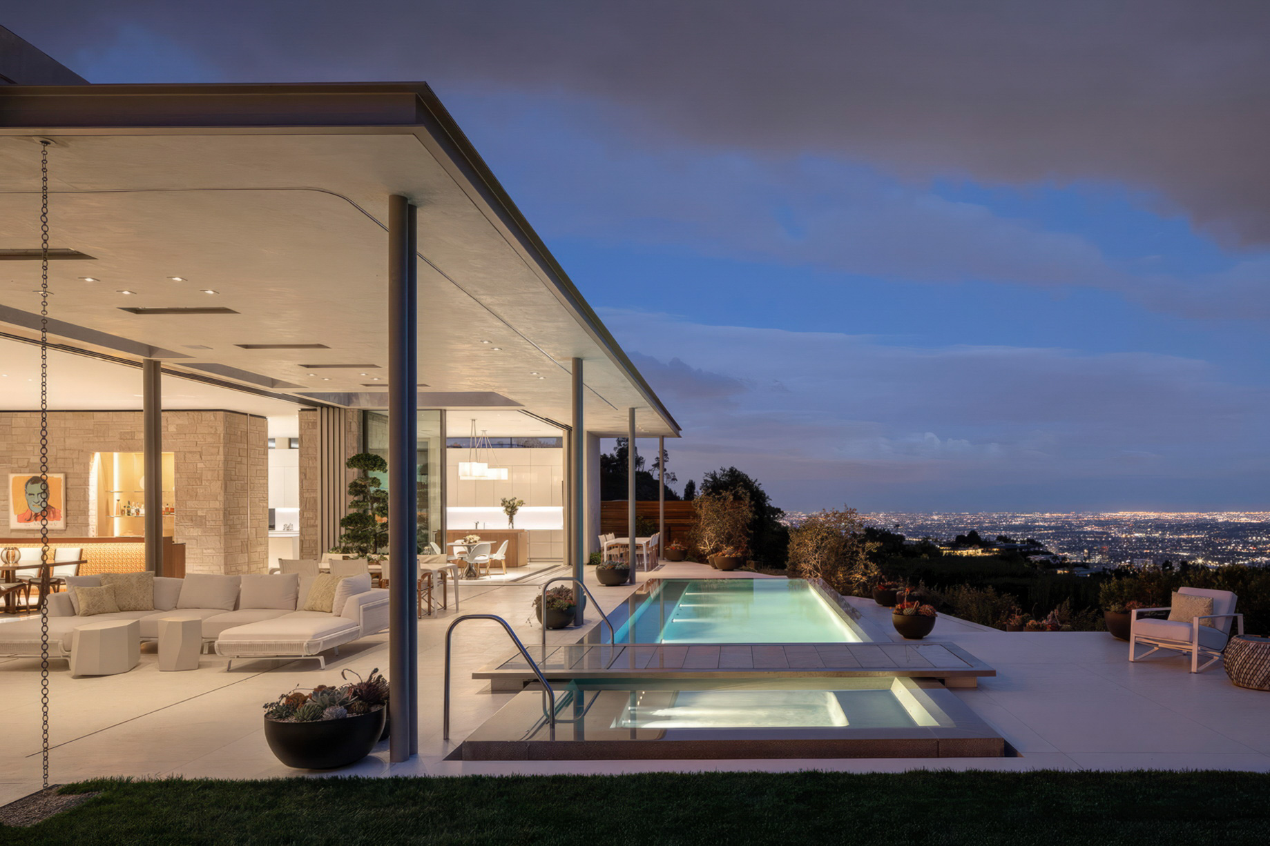 Lori Kanter Tritsch and William P. Lauder’s Trousdale Estates Home – Beverly Hills, CA, USA – 1