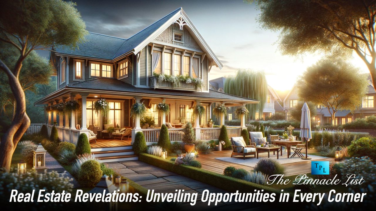 Real Estate Revelations: Unveiling Opportunities in Every Corner