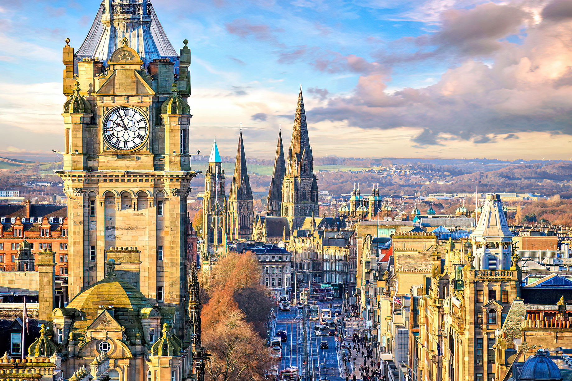 Royal Castle Enchantment – Old Town Edinburgh, Scotland