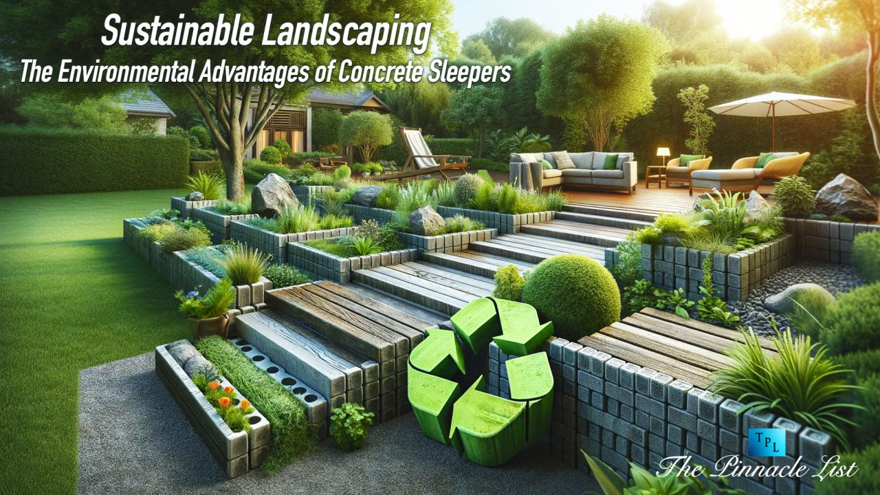 Sustainable Landscaping: The Environmental Advantages of Concrete Sleepers