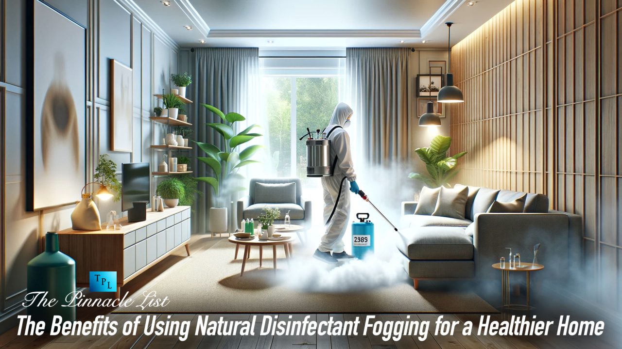 The Benefits of Using Natural Disinfectant Fogging for a Healthier Home