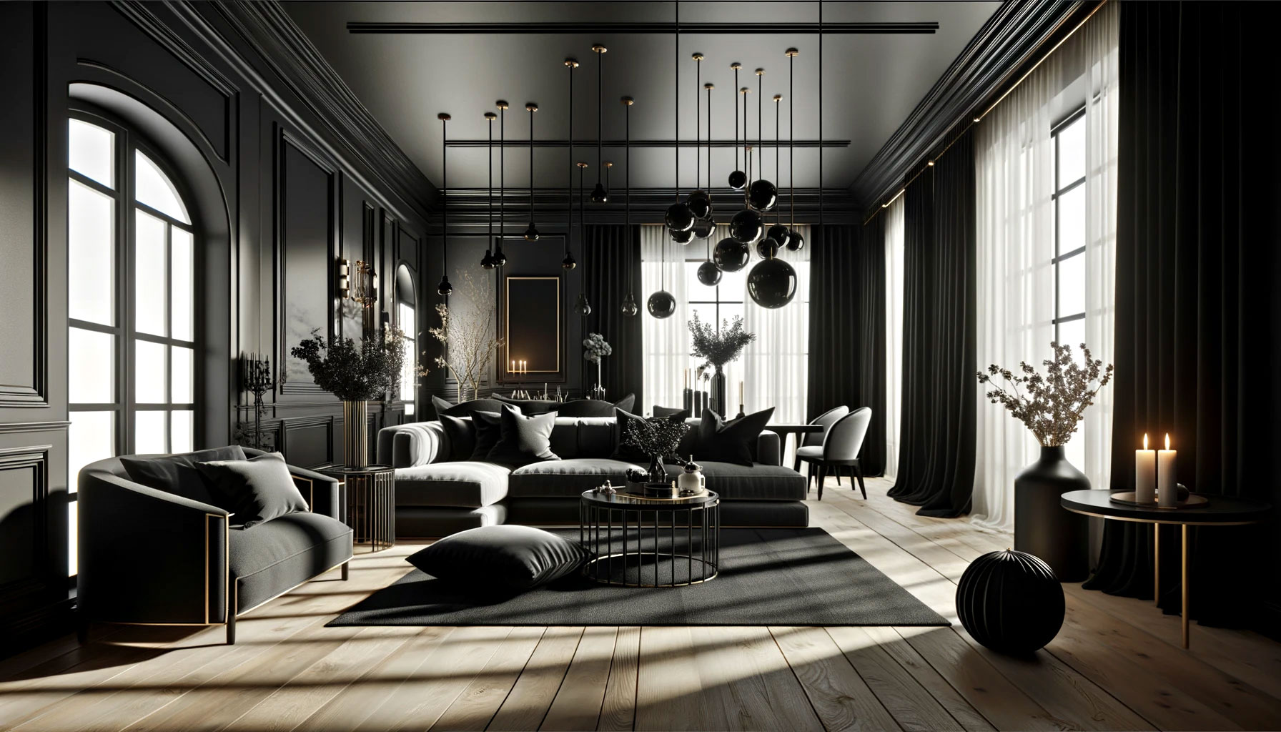 The Colour Psychology of Black in Interior Design