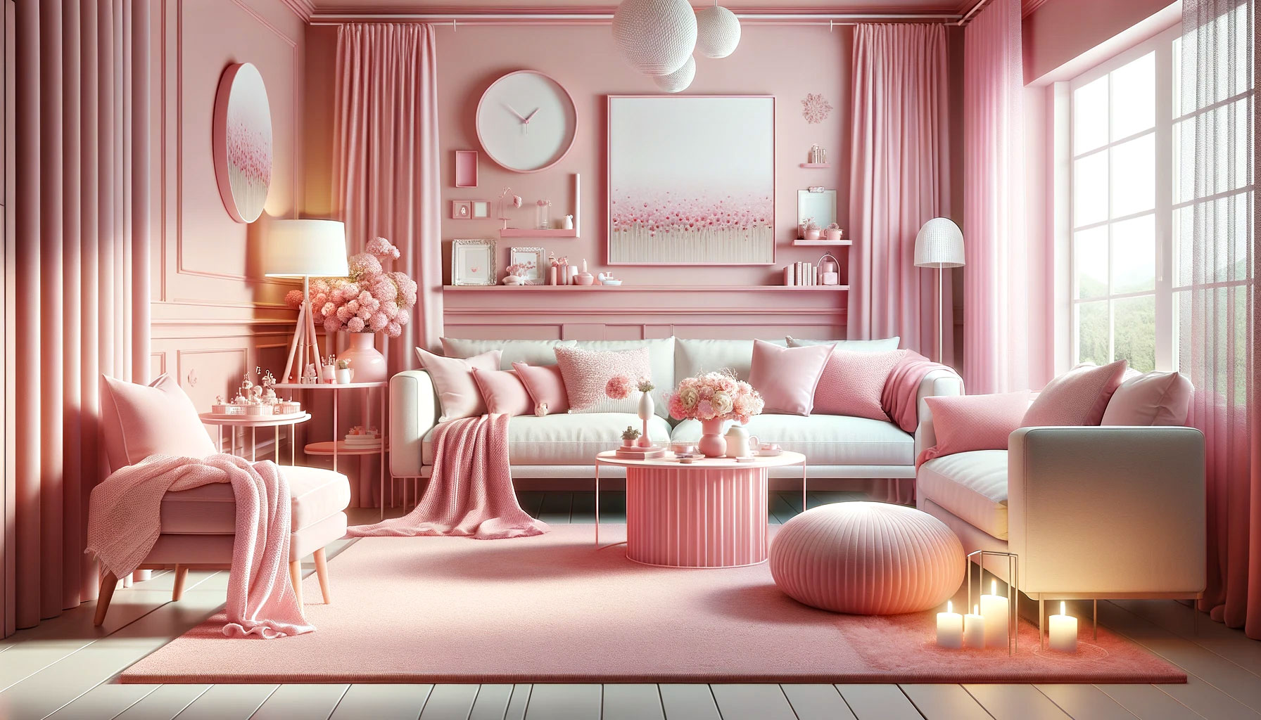 The Colour Psychology of Pink in Interior Design