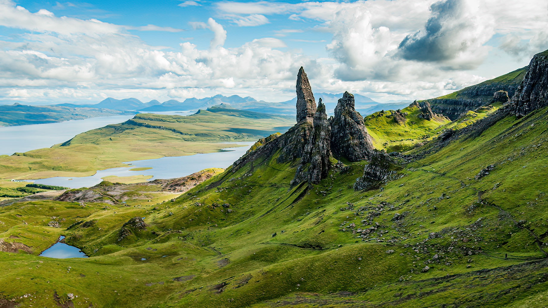 The Old Man of Storr - Scottish Highlands - Trotternish, Skye, Scotland