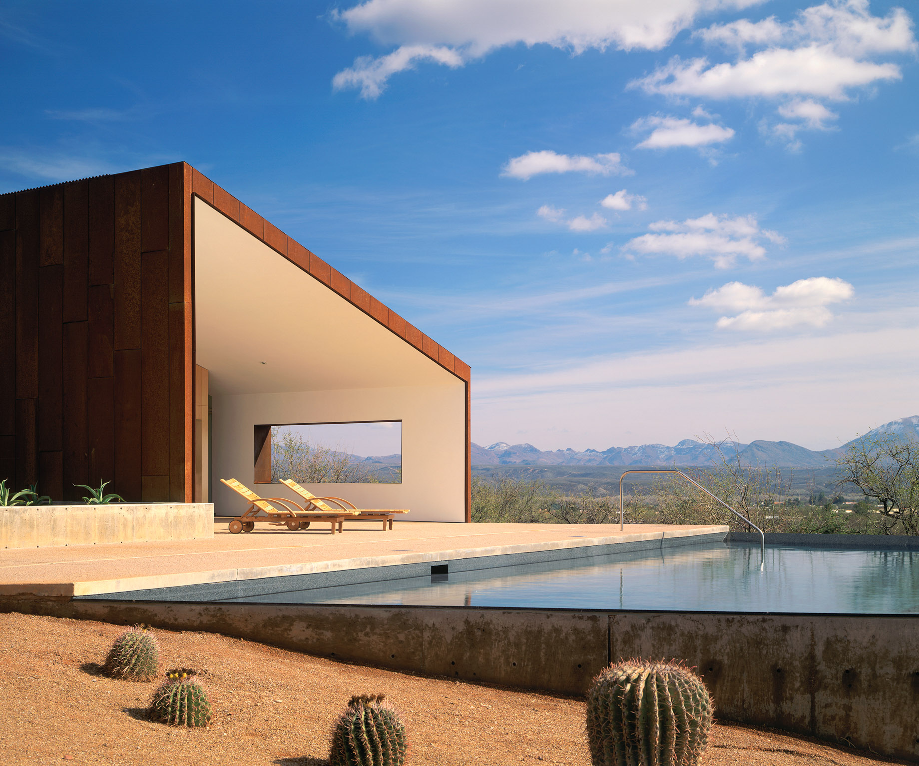 Tyler House Sonoran Desert Modernist Residence – Tubac, AZ, USA – 1