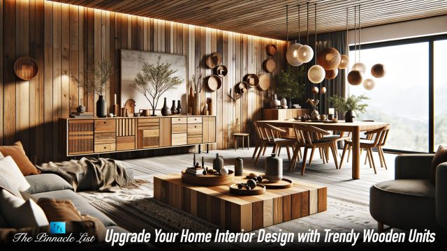 Upgrade Your Home Interior Design with Trendy Wooden Units