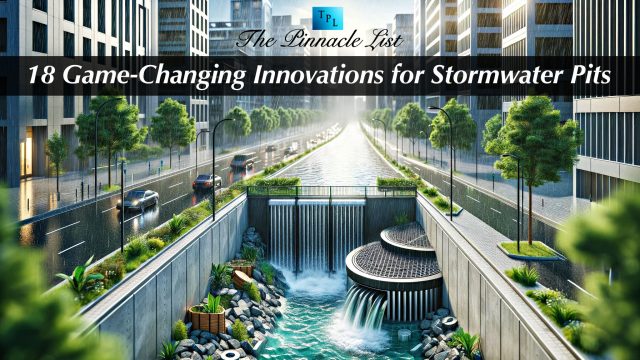 18 Game-Changing Innovations for Stormwater Pits