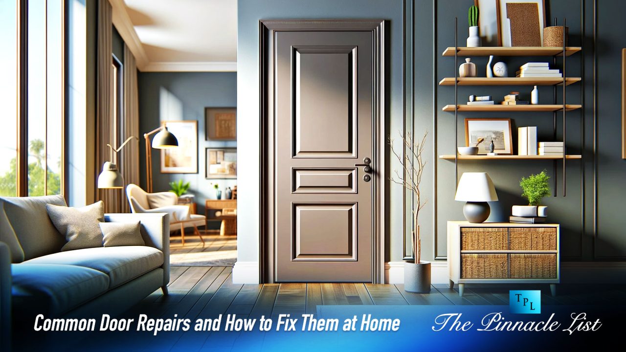 Common Door Repairs and How to Fix Them at Home