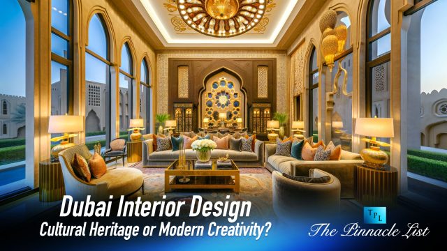 Dubai Interior Design: Cultural Heritage or Modern Creativity?