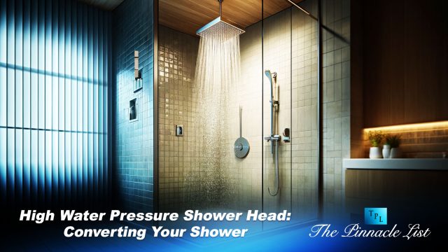 High Water Pressure Shower Head: Converting Your Shower