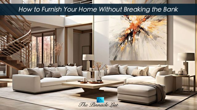 How to Furnish Your Home Without Breaking the Bank