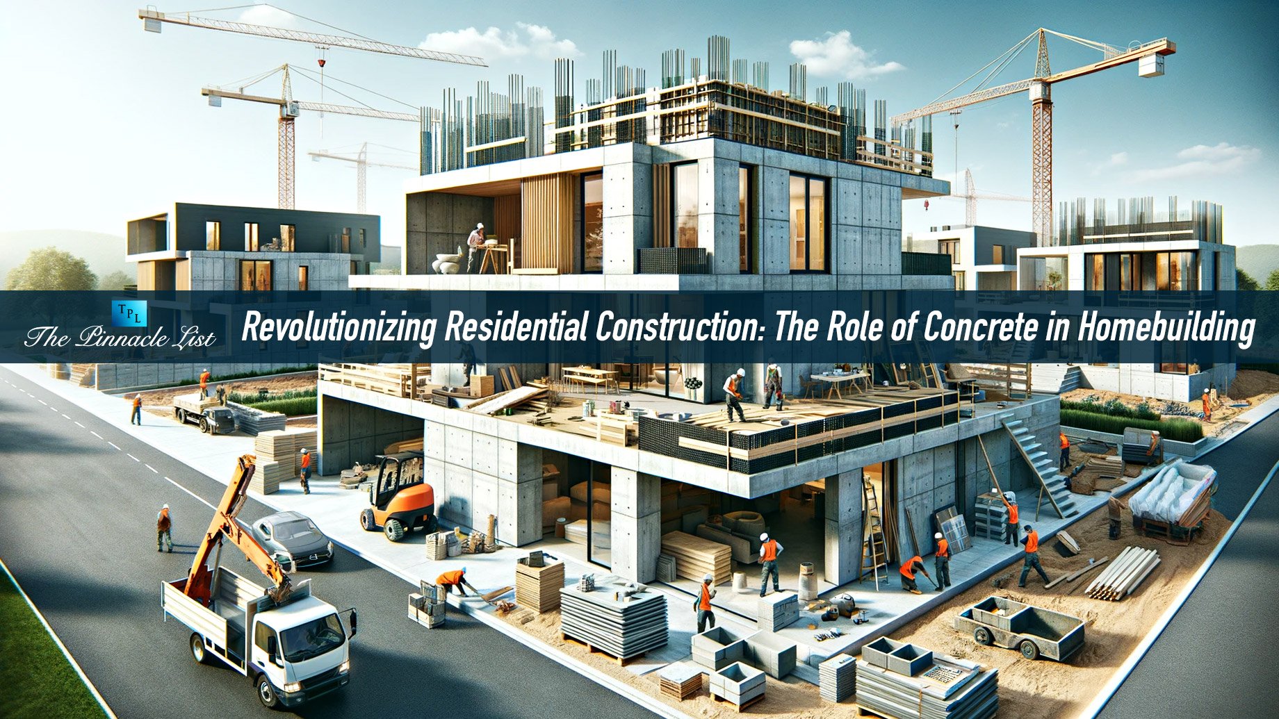 Revolutionizing Residential Construction: The Role of Concrete in Homebuilding