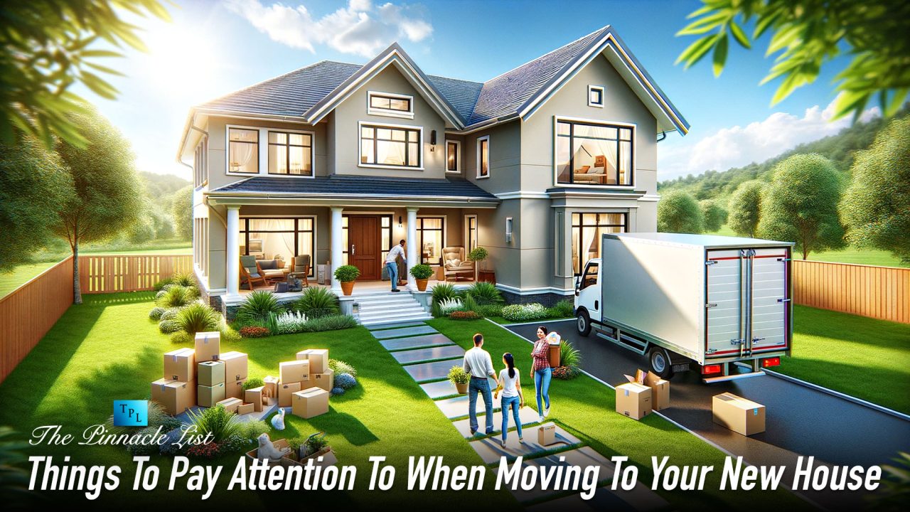 Things To Pay Attention To When Moving To Your New House
