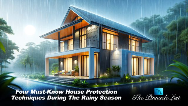 Four Must-Know House Protection Techniques During The Rainy Season