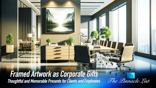 Framed Artwork as Corporate Gifts: Thoughtful and Memorable Presents for Clients and Employees