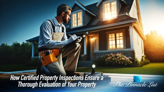How Certified Property Inspections Ensure a Thorough Evaluation of Your Property
