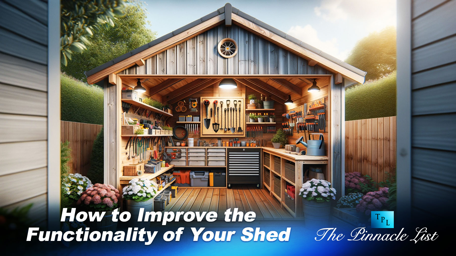 How to Improve the Functionality of Your Shed