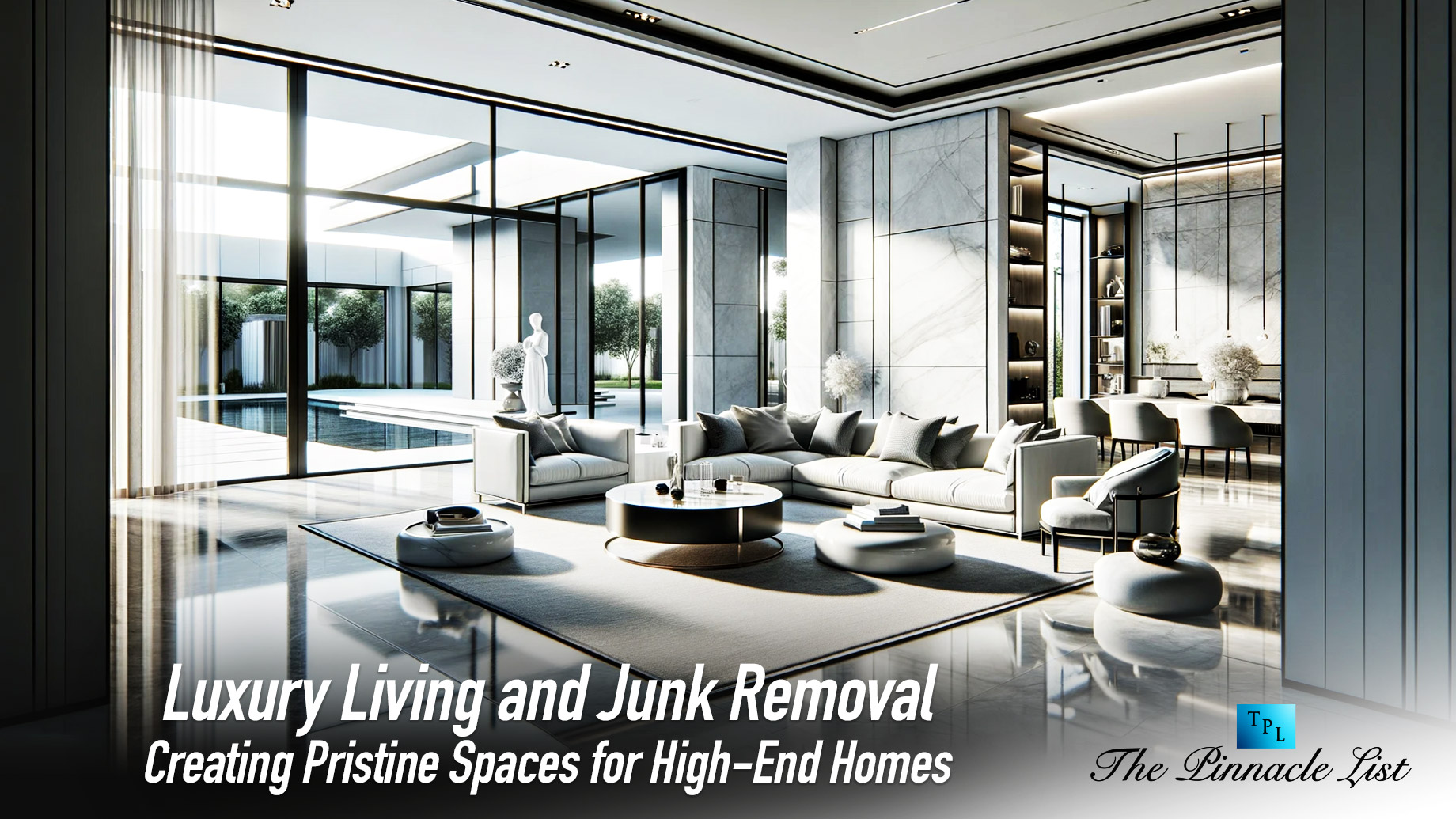 Luxury Living and Junk Removal: Creating Pristine Spaces for High-End Homes