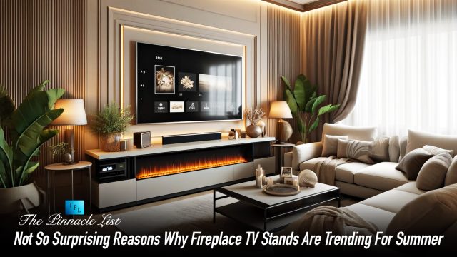 Not So Surprising Reasons Why Fireplace TV Stands Are Trending For Summer