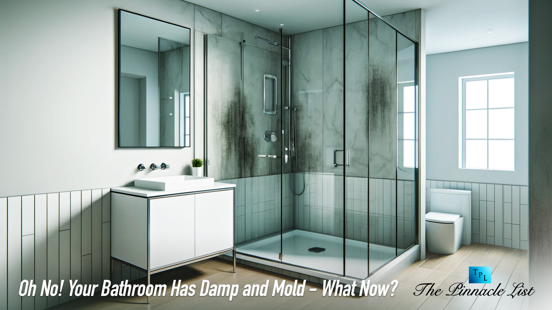 Oh No! Your Bathroom Has Damp and Mold - What Now?