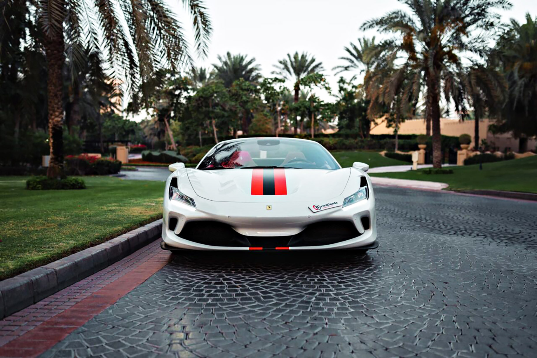 Rent Ferrari F8 Tributo Spider in Dubai