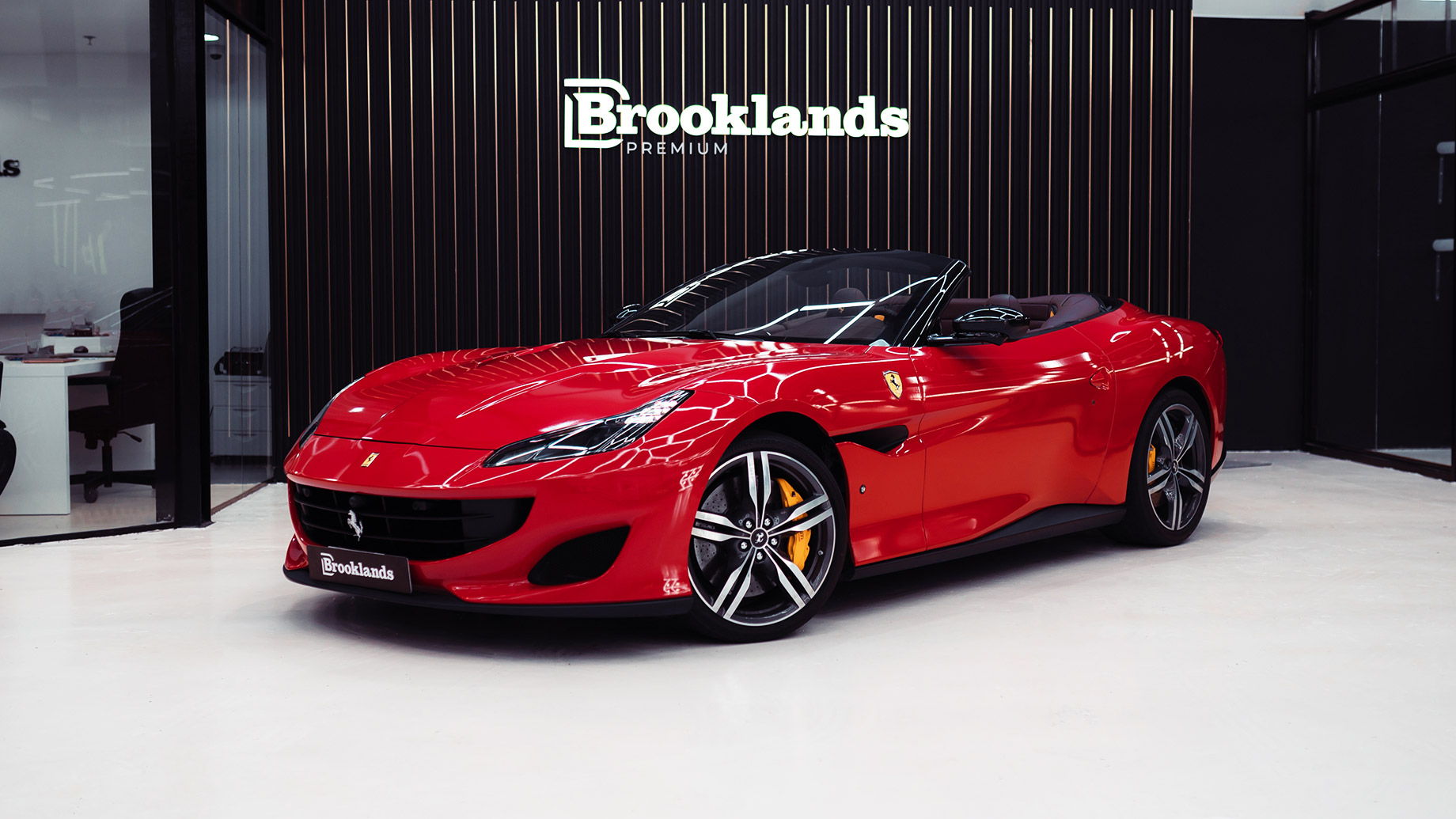 Rent Ferrari Portofino Red in Dubai