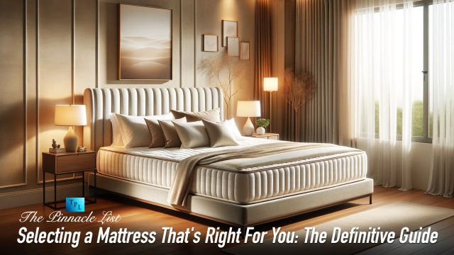 Selecting a Mattress That's Right For You: The Definitive Guide