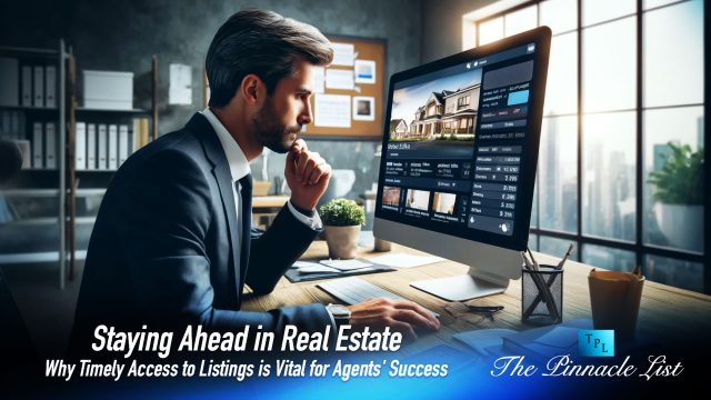 Staying Ahead in Real Estate: Why Timely Access to Listings is Vital for Agents' Success
