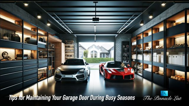 Tips for Maintaining Your Garage Door During Busy Seasons