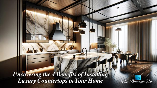Uncovering the 4 Benefits of Installing Luxury Countertops in Your Home