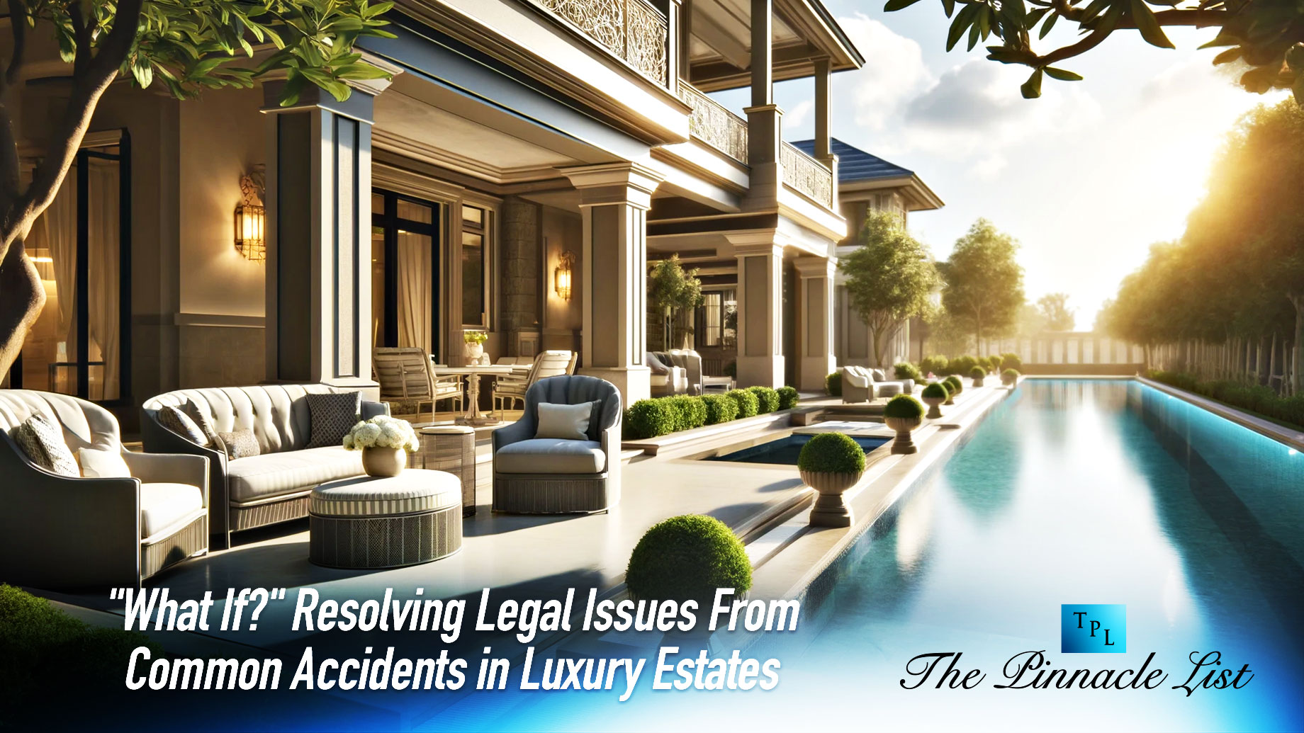 "What If?" Resolving Legal Issues From Common Accidents in Luxury Estates