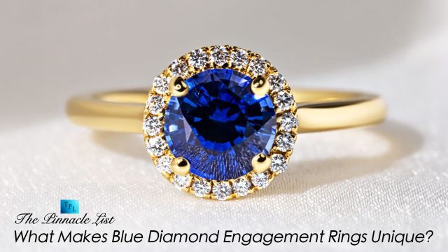 What Makes Blue Diamond Engagement Rings Unique?