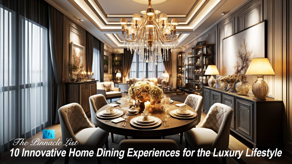 10 Innovative Home Dining Experiences for the Luxury Lifestyle – The ...