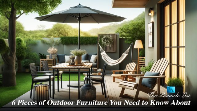 6 Pieces of Outdoor Furniture You Need to Know About