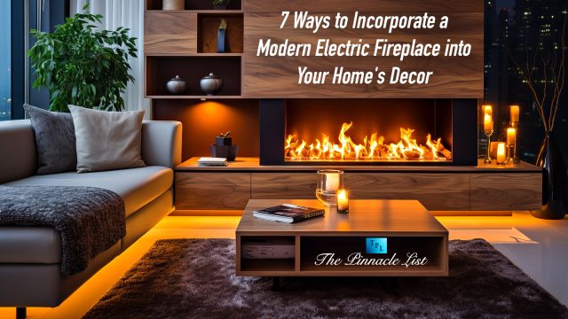 7 Ways to Incorporate a Modern Electric Fireplace into Your Home's Decor