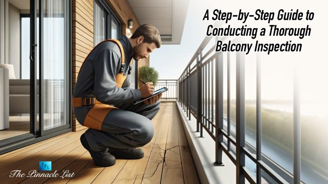 A Step-by-Step Guide to Conducting a Thorough Balcony Inspection
