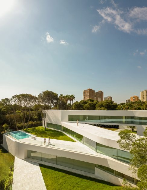 Casa Sabater Geometric Zig Zag Minimalist House - Orihuela, Alicante, Spain - 10