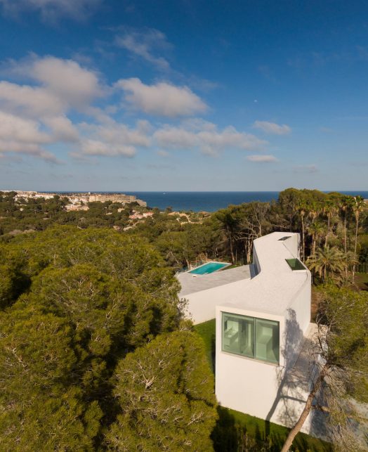 Casa Sabater Geometric Zig Zag Minimalist House - Orihuela, Alicante, Spain - 23