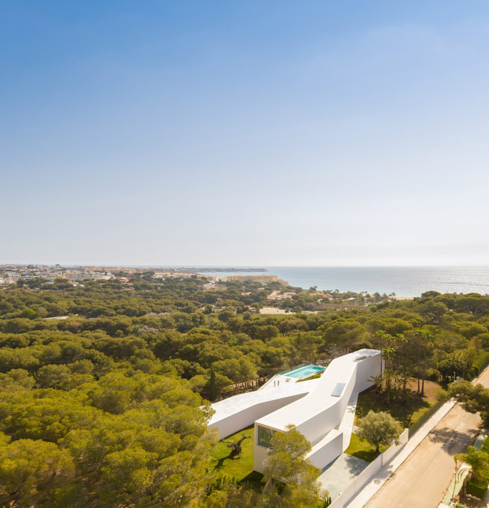 Casa Sabater Geometric Zig Zag Minimalist House - Orihuela, Alicante, Spain - 49