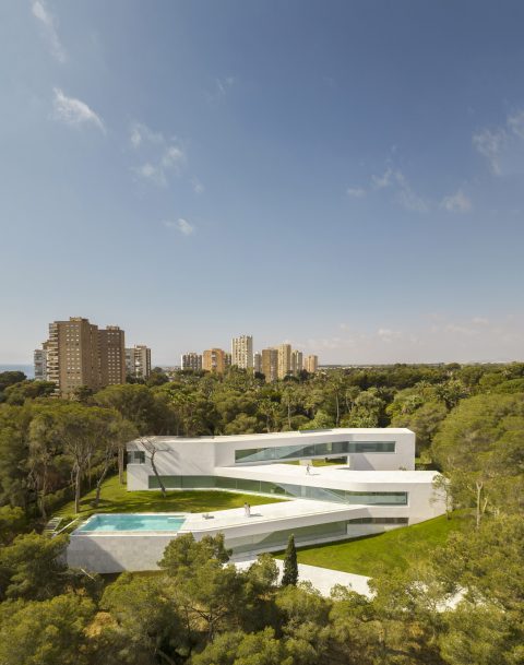 Casa Sabater Geometric Zig Zag Minimalist House - Orihuela, Alicante, Spain - 6