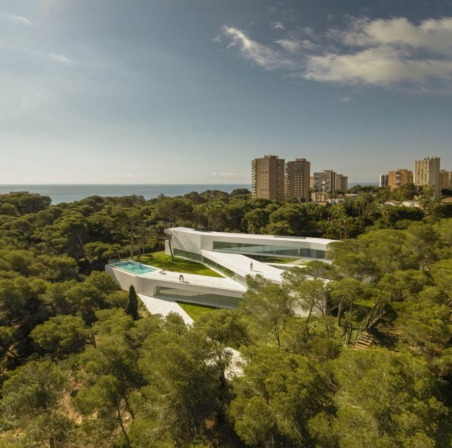 Casa Sabater Geometric Zig Zag Minimalist House - Orihuela, Alicante, Spain - 8