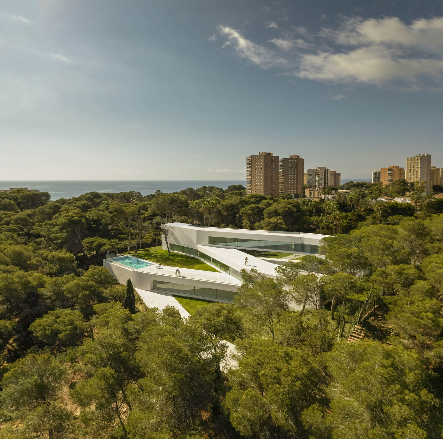 Casa Sabater Geometric Zig Zag Minimalist House – Orihuela, Alicante, Spain – 8