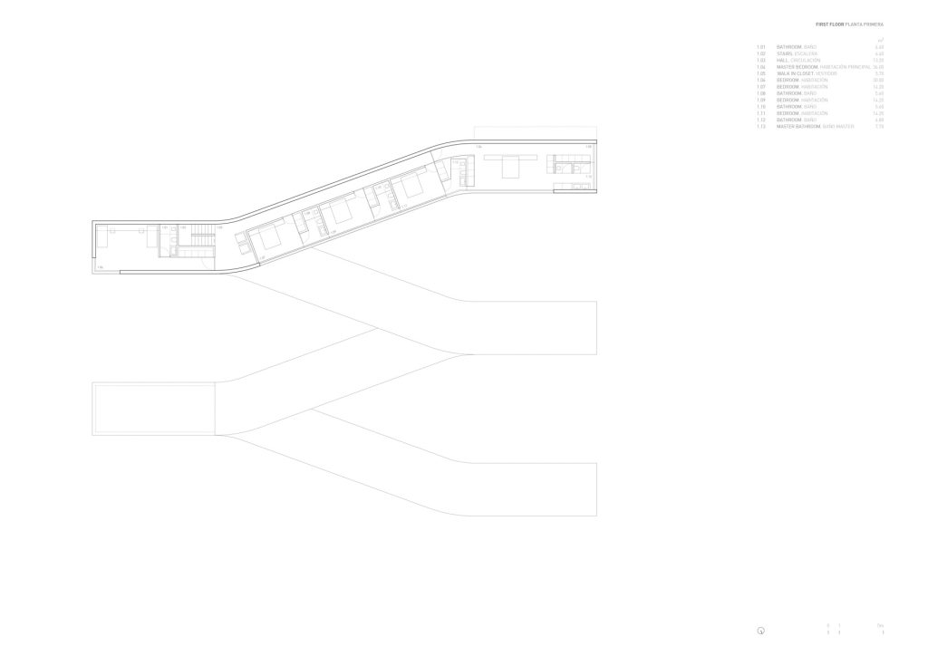 Casa Sabater Geometric Zig Zag Minimalist House - Orihuela, Alicante, Spain - 81